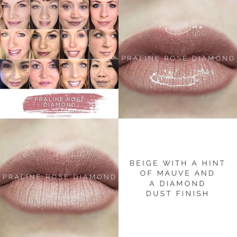 Lipsense Praline Rose diamond